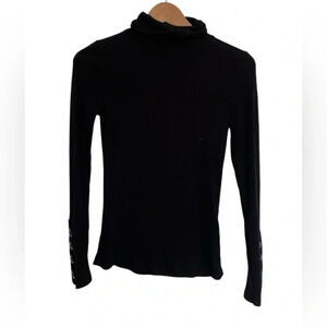 Le Château black turtle neck size XXS